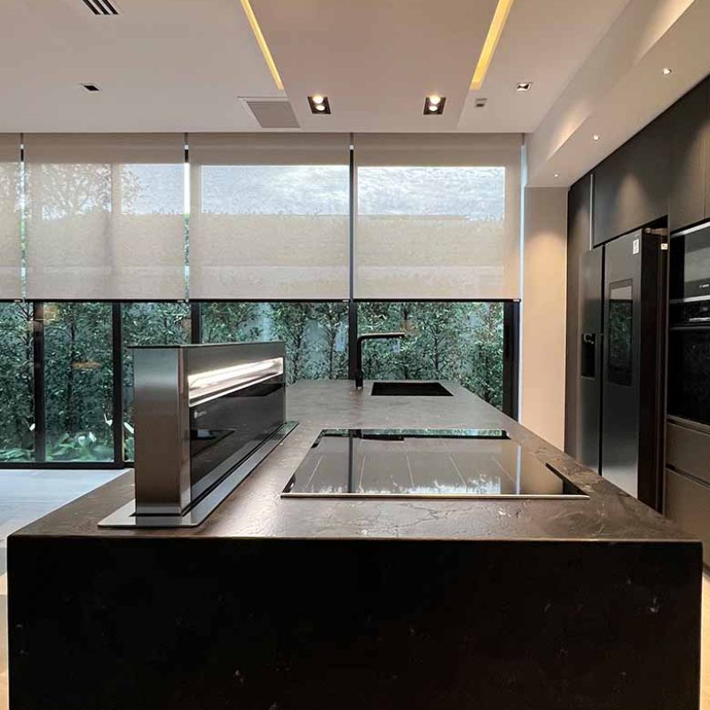 Extractor lift hood Outluke Interiors Bangkok