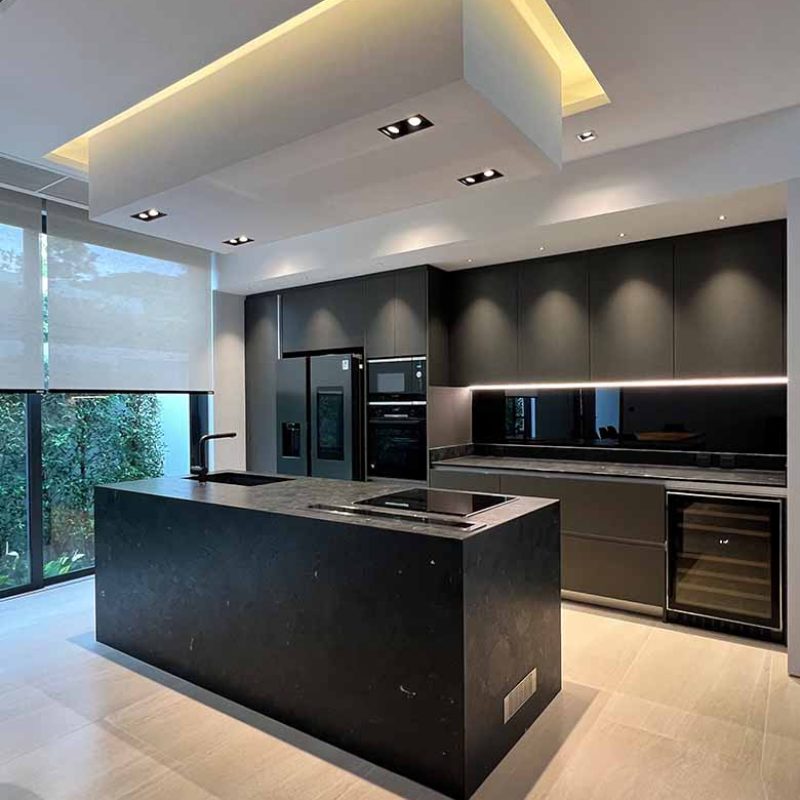 FENIX Laminate Kitchen Botanica Foresta Phuket