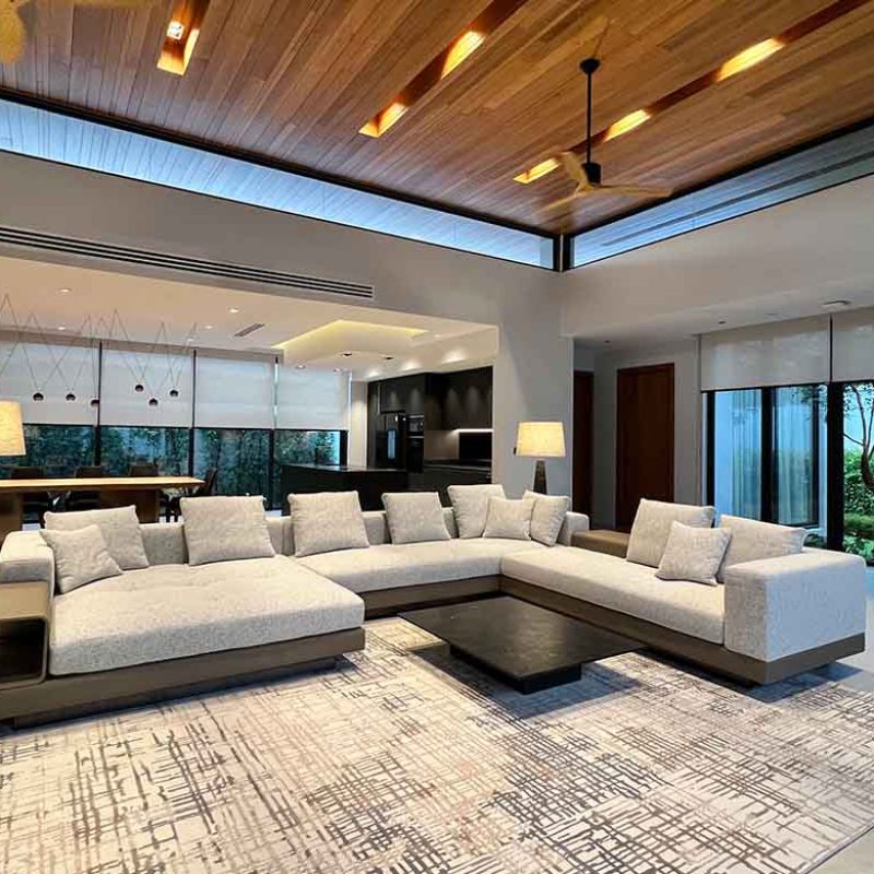 Minotti Sofa at BOTANICA Foresta - Phuket - A Villa inside this amazing private estate