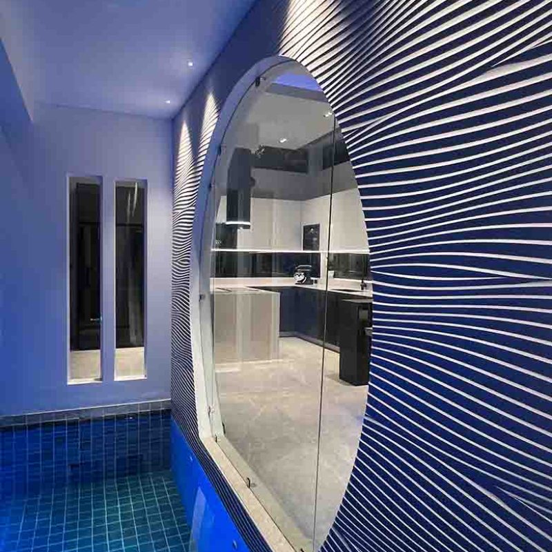 Round window Villa Rawai Phuket