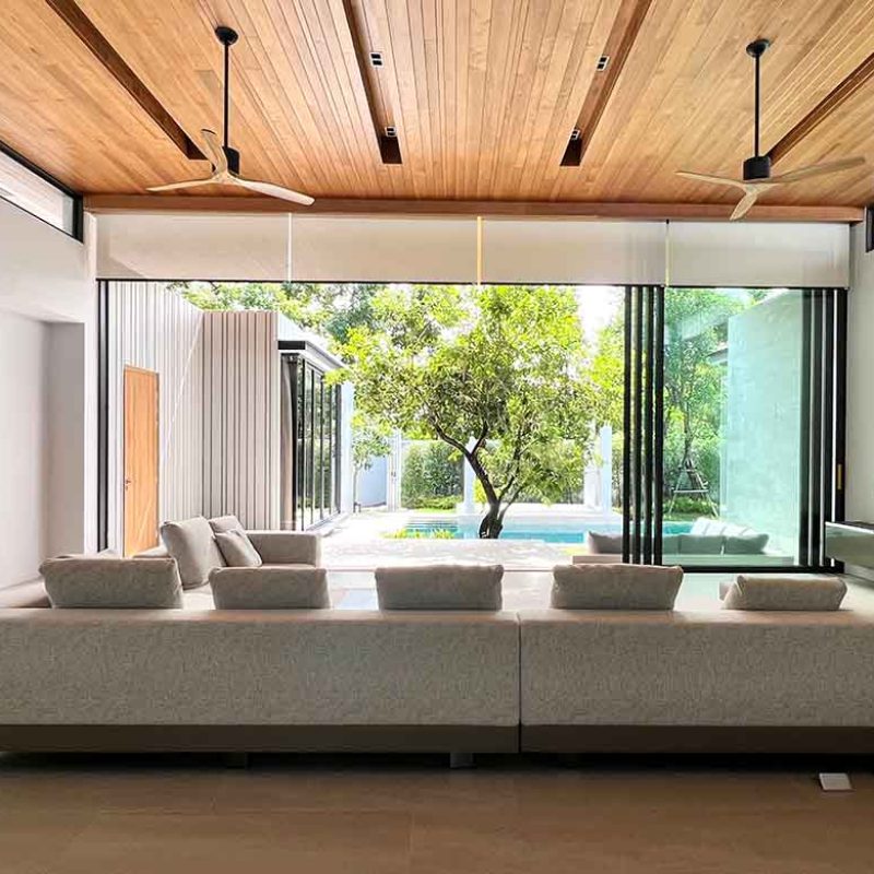 Sofa at Botanica Foresta Phuket